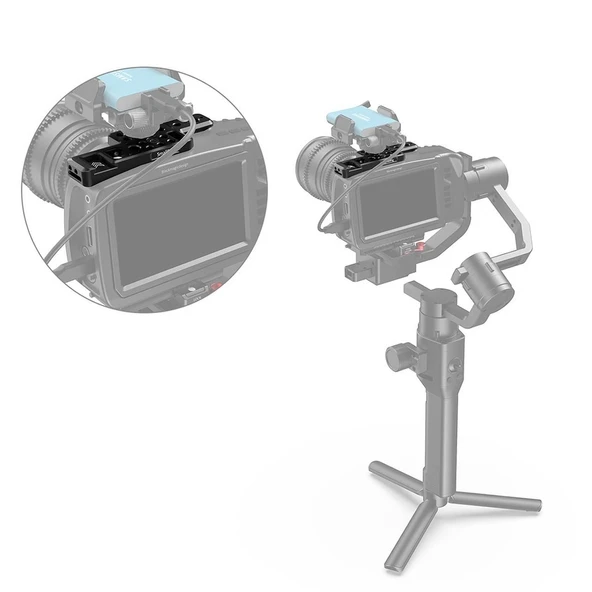 SmallRig APT2510 BMPCC 4K ve 6K  için  Hafif Üst ​​Plakası - Resim 5