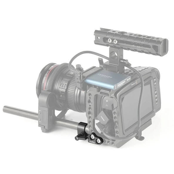 SmallRig 2279 BMPCC 4K & 6K Cage  için  15mm Tek Çubuk Kelepçe - Resim 4