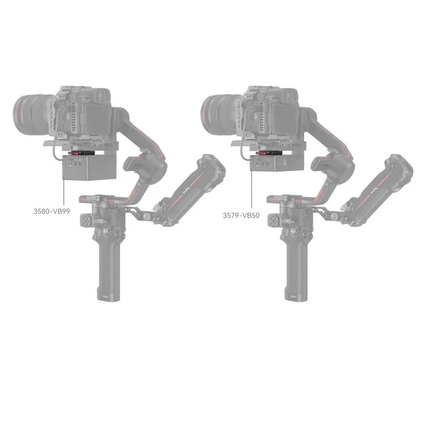 SmallRig 4189 DJI RS Sabitleyiciler için  Güç Kaynağı Montaj Plakası - Resim 8