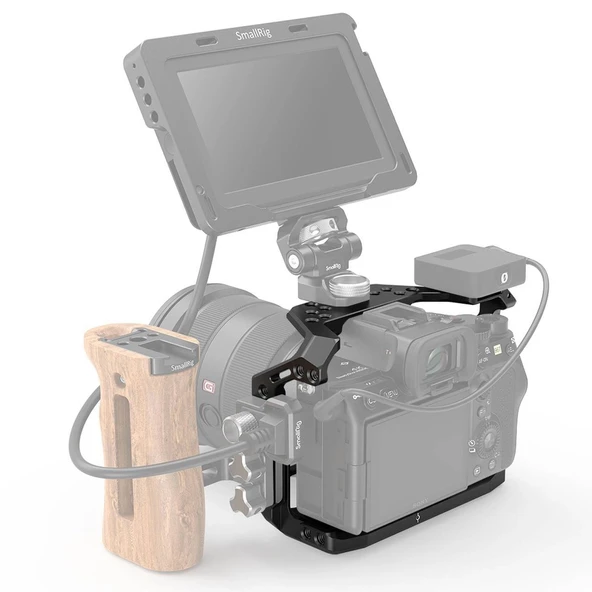 SmallRig 2999 Sony Alpha  A7S III A7S3  için Kafes - Resim 4
