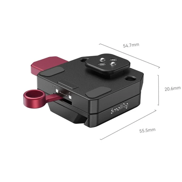 SmallRig 4189 DJI RS Sabitleyiciler için  Güç Kaynağı Montaj Plakası - Resim 3