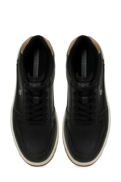 U.S. Polo Assn. BELO 5PR 102031091 Erkek Sneaker Ayakkabı Siyah 40-45 - 4