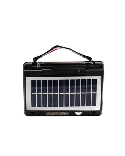 KTF-1428 Solar Enerjiyle Şarj Olabilen Bluetooth Nostalji Hoparlör – Taşınabilir, Güçlü Ses, MP3 Okuyucu ürün görseli 1