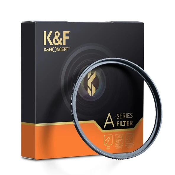 K&F Concept 77mm NANO-A SERIES MC-UV Slim Filtre ürün görseli