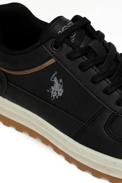 U.S. Polo Assn. BELO 5PR 102031091 Erkek Sneaker Ayakkabı Siyah 40-45 - 7