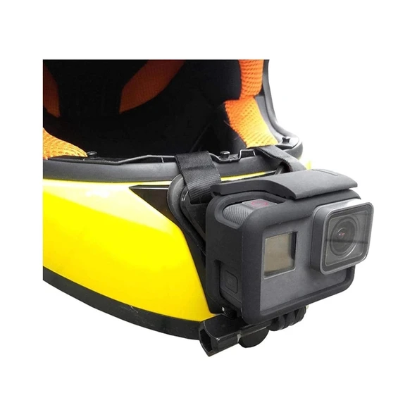Oem Marka GP523 Aksiyon Kameralar Uyumlu Kask Bağlantı Aparatı - 2