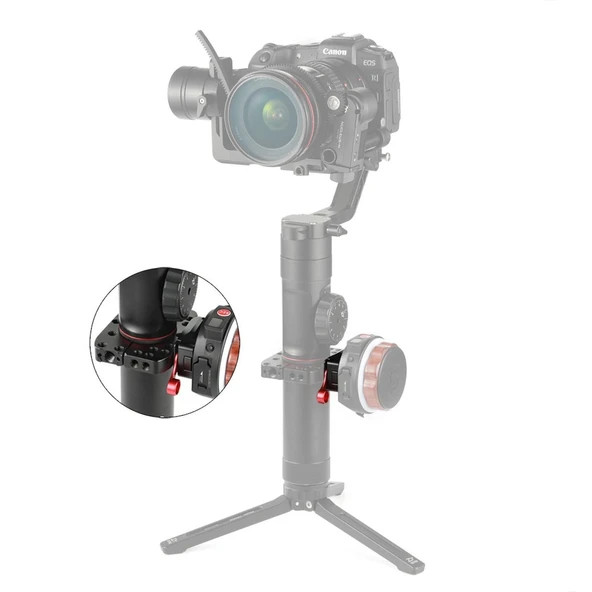 SmallRig FAQ2323 Nucleus-Nano El Tekerlek Denetleyicisi için Hızlı Yayın Kelepçe - Resim 3