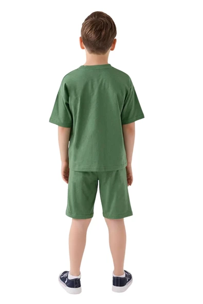 Us Polo Erkek Çocuk Kısa Kol Pijama Takım 2003 - 3