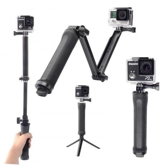OEM Marka GP05 Aksiyon Kameralar Mini Tripod - Resim 2