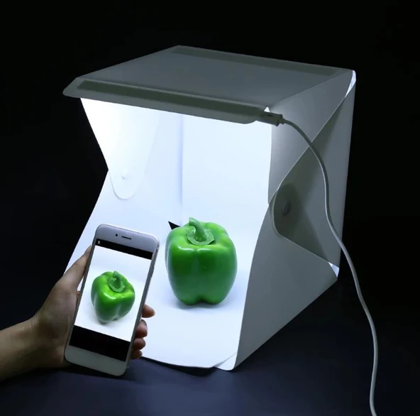 OEM Marka 5022 Led Küp Ürün Çekim Çadırı 20x20x20 ürün görseli