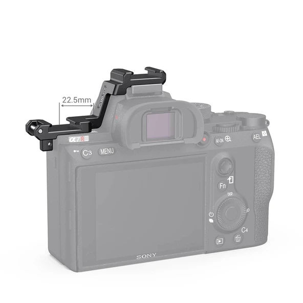 SmallRig BUC2662 Sony A7III A7R III  için  Metal Ayak Uzatma Plakası - Resim 4
