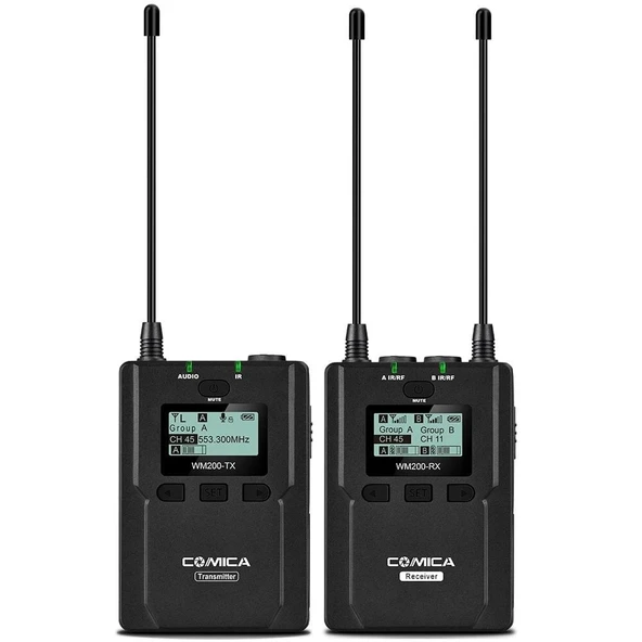 Comica CVM-WM200C Tekli Yaka Mikrofonu ürün görseli