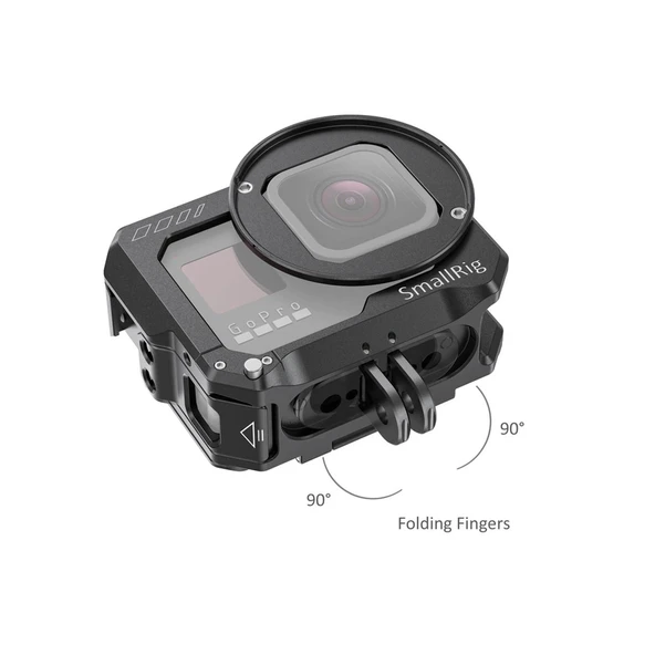 SmallRig CVG2505 GoPro HERO8 için Vlogging Kafesi - Resim 4