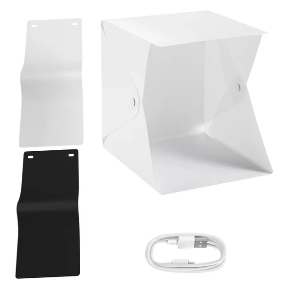 OEM Marka 5022 Led Küp Ürün Çekim Çadırı 20x20x20 - Resim 2