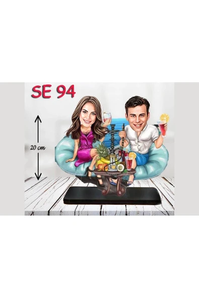 Kişiye Özel Ahşap Biblo - Tatil Temalı Biblo ( 3D Biblo ) ürün görseli