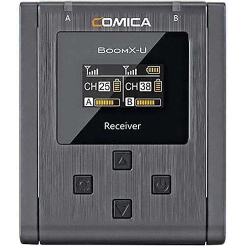 Comica BoomX-U U1 Mini Tekli Yaka Röportaj Mikrofonu - Resim 4