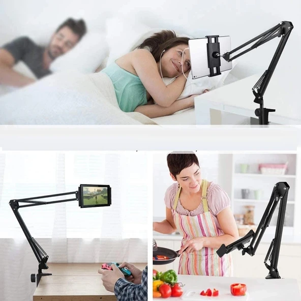 OEM Marka T360 Masa Üstü Telefon Tablet Tutucusu - Resim 2