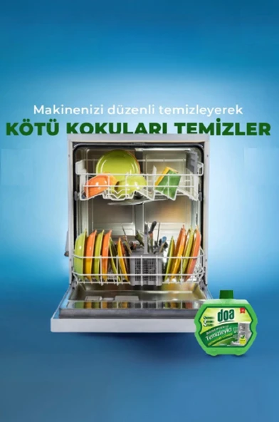 Doa Bulaşık Makinası Temizleyici 250 Ml Vegan x 3 Adet - Resim 3