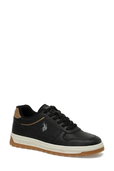 U.S. Polo Assn. BELO 5PR 102031091 Erkek Sneaker Ayakkabı Siyah 40-45