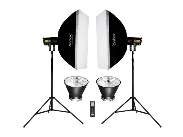 Godox FV200 2'li 200 Watt LED Video Işığı ürün görseli