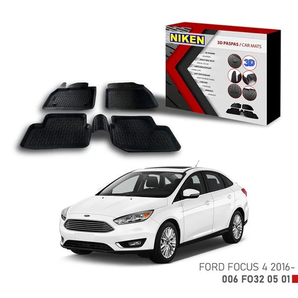 3D PASPAS FORD FOCUS 4 2016- ürün görseli