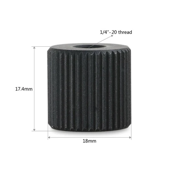 OEM Marka SC17 1/4 Dişi 1/4 Dişi Namlu Somunu - Resim 2