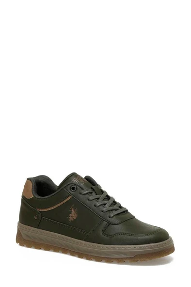 U.S. Polo Assn. BELO 5PR 102031092 Erkek Sneaker Ayakkabı Haki 40-45