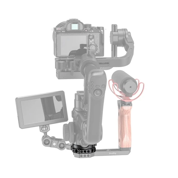SmallRig BSS2401 Zhiyun CRANE 3 LAB  Taban Plakası El Sabitleyici - Resim 5