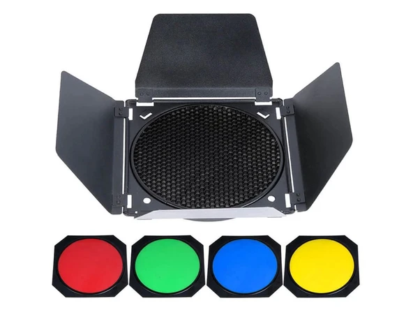 Godox DP600 III V 600W 3'lü Paraflaş Kit (LED Model Lambalı) - Resim 6