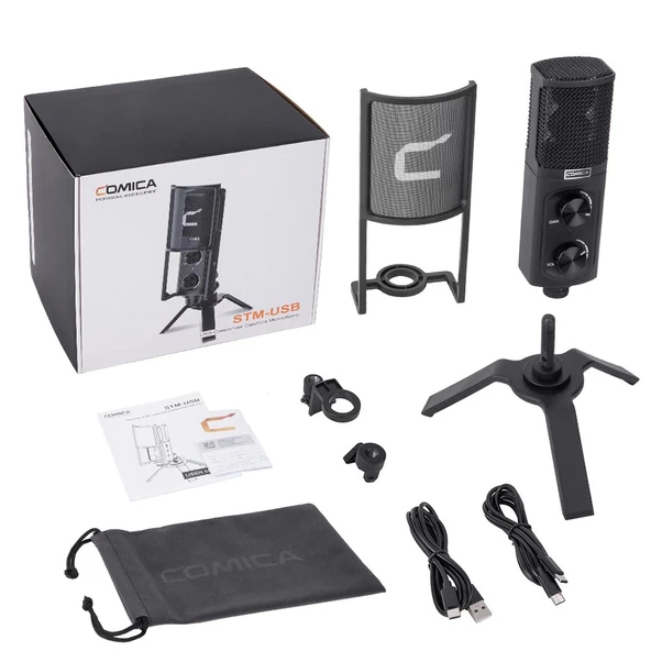 Comica STM-USB Stüdyo Mikrofonu - Resim 5