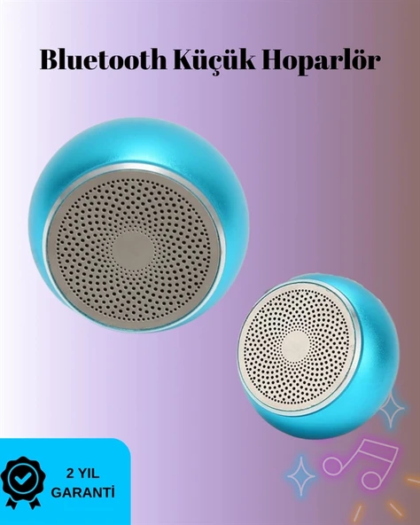 Bluetooth 5.0 Kablosuz Taşınabilir Hoparlör – Yüksek Ses Kalitesi ve Uzun Pil Ömrü ürün görseli 1