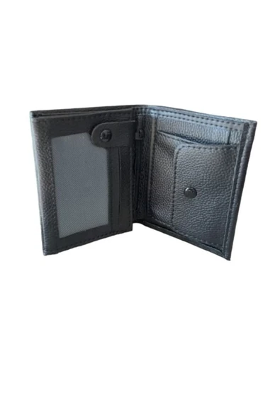 Siyah Cüzdan - Çok Gözlü Cüzdan - Resim 2