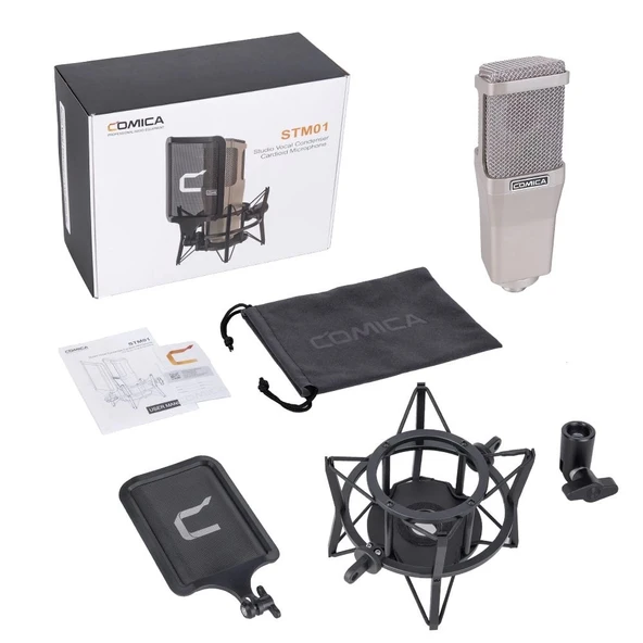 Comica STM01 Stüdyo Mikrofonu ( Tehşir Ürünü) - Resim 5