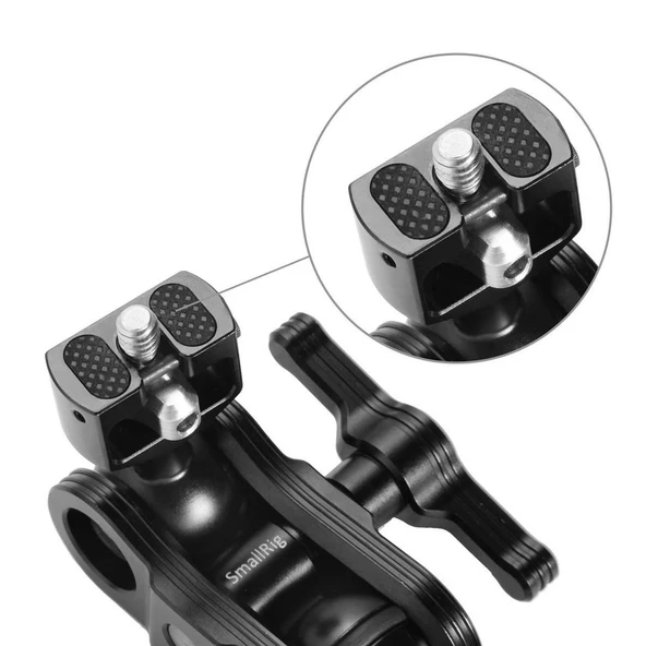 SmallRig 2070B Çift Bilyalı Eklem Kolu (1/4 '' Vida) - Resim 5