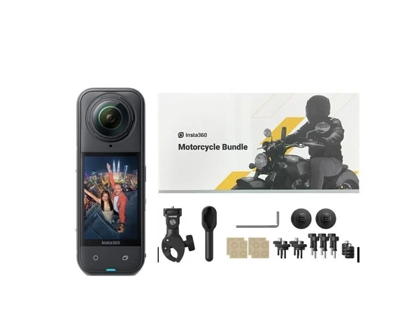 Insta360 X5 Aksiyon Kamerası - Motosiklet Kiti - 1