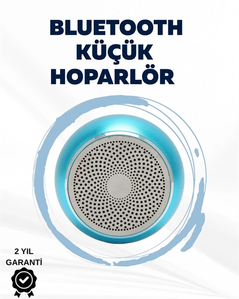 Alüminyum Gövdeli Mini Bluetooth Hoparlör – Dayanıklı ve Şık Tasarım ürün görseli 1