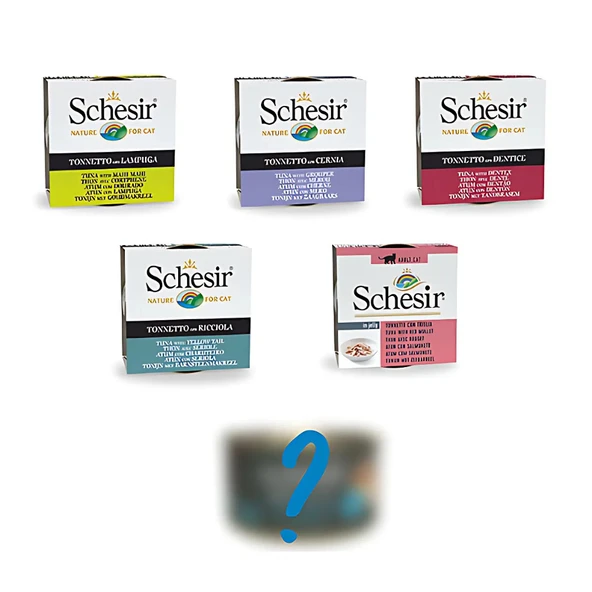 Schesir Klasik Lezzetler Yetişkin Kedi Konservesi 6 Al 5 Öde - Resim 2