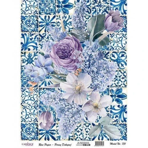 Cadence Pirinç Dekopaj Kağıdı Model - 731
