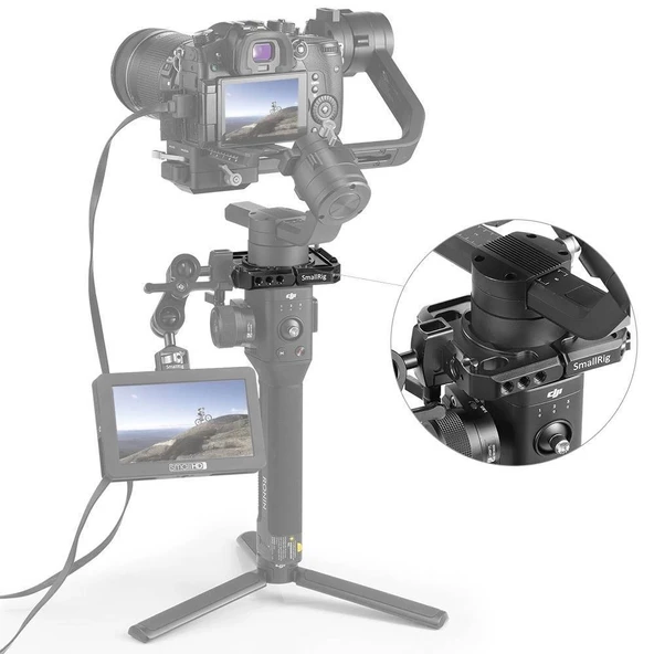 SmallRig 2221 DJI Ronin S Gimbal için Montaj Kelepçesi - Resim 2