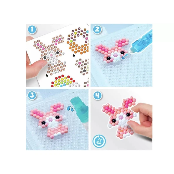 35087 AquaBeads Çantalı Başlangıç Stüdyosu 900 parça +4 yaş - Resim 4