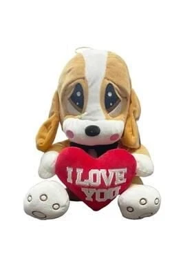 PELUŞ 40CM ÜZGÜN KÖPEK HALLEY - Resim 2