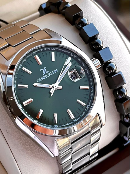 Daniel Klein Klasik Erkek Kol Saati Çelik Kordon 3 ATM Suya Dayanıklı Bileklik Hediyeli VS.BLKT.0603 ürün görseli