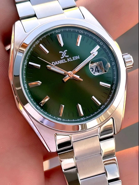 Daniel Klein Klasik Erkek Kol Saati Çelik Kordon 3 ATM Suya Dayanıklı Bileklik Hediyeli VS.BLKT.0603 - Resim 4