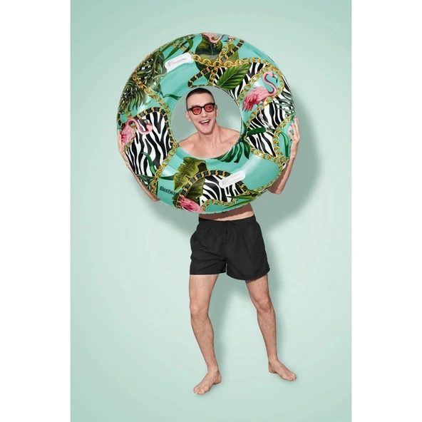 Desenli Tutmalı Simit 114 cm - 3