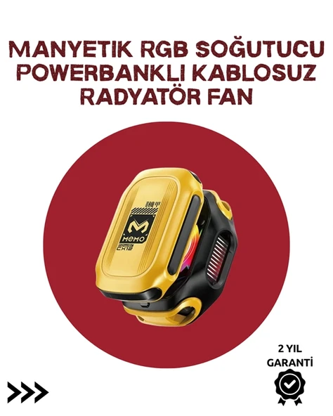 Akıllı Dijital Kontrollü Soğutucu | AI & Standart Mod | 7 Kanatlı Fan Tasarımı ürün görseli 1