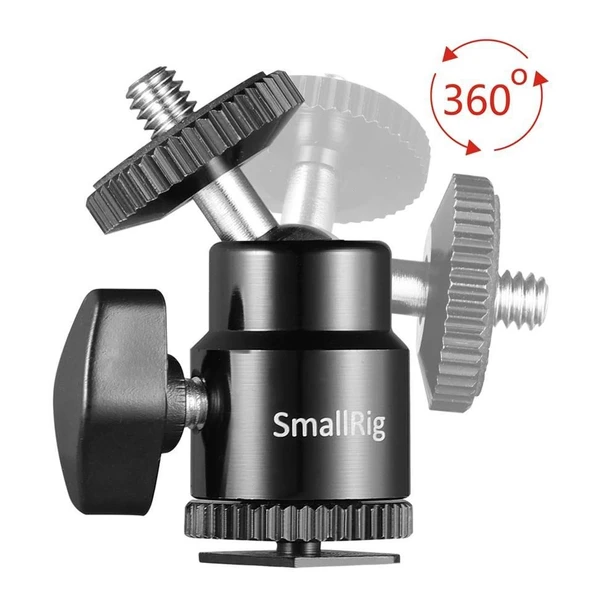 SmallRig 2059 1/4 ''Top Kafa Ek 1/4'' Vida (2 adet ) - Resim 5