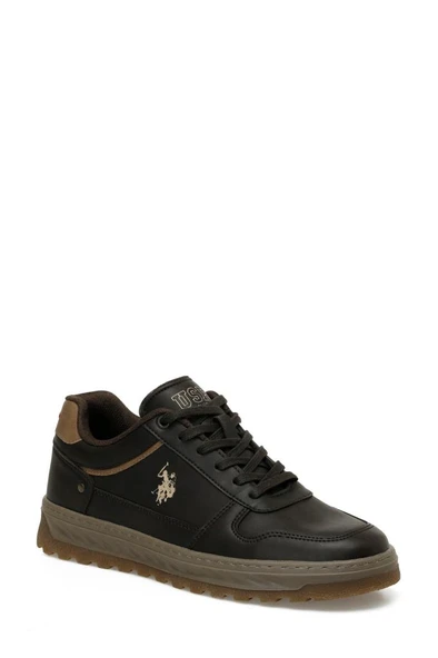 U.S. Polo Assn. BELO 5PR 102031093 Erkek Sneaker Ayakkabı Kahve 40-45