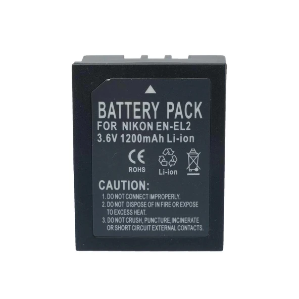 Sanger EN-EL2 Nikon Fotoğraf Makinesi Batarya - Resim 4