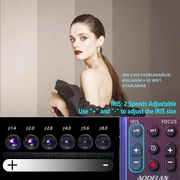 AODELAN ZC-3 Kablosuz Uzaktan Kumanda Sony ve Canon Kameralar için - Resim 5