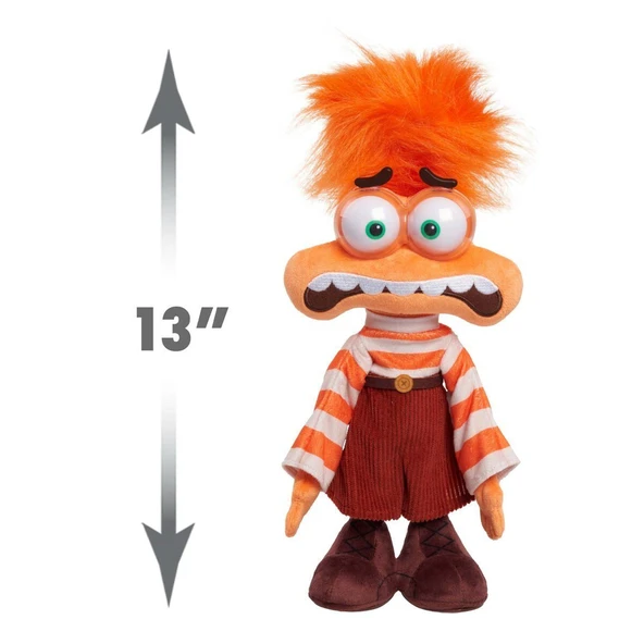 NDN03000 Inside Out 2 - Endişe - Anxiety Sesli ve Hareketli Peluş - Resim 3
